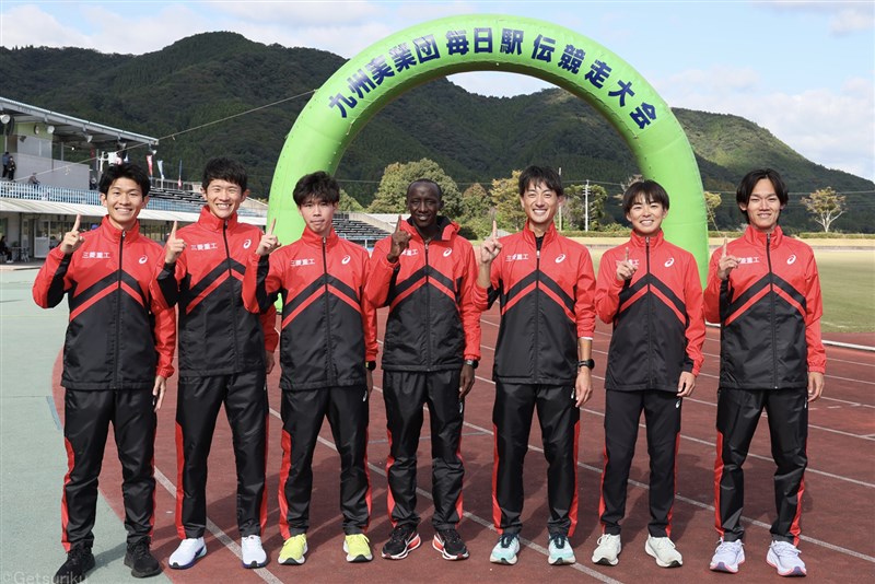 三菱重工「攻め」と「耐える」で8年ぶり九州制覇！ニューイヤー初制覇へ弾み ルーキー・小林大晟「貢献したい」／九州実業団駅伝