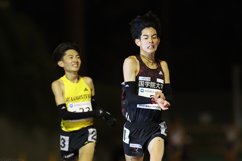 國學院大・野中恒亨が27分36秒64!!「絶対に勝ってやろう」日本人学生歴代6位で先輩・平林清澄抑える力走／八王子LD
