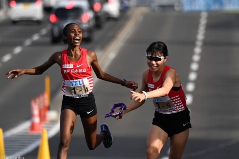 女王・日本郵政グループは2位！5区で逆転許すも苦境乗り越え、エース・廣中「うれしい2位」／クイーンズ駅伝