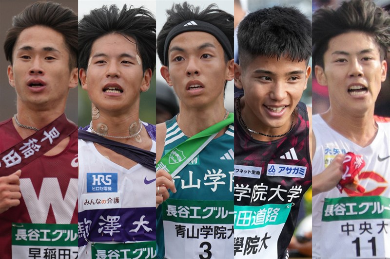 “5強”による大激戦か!? 3連覇へ青学大、全日本王者・駒大、初V狙う國學院大、早大、中大が挑戦／箱根駅伝