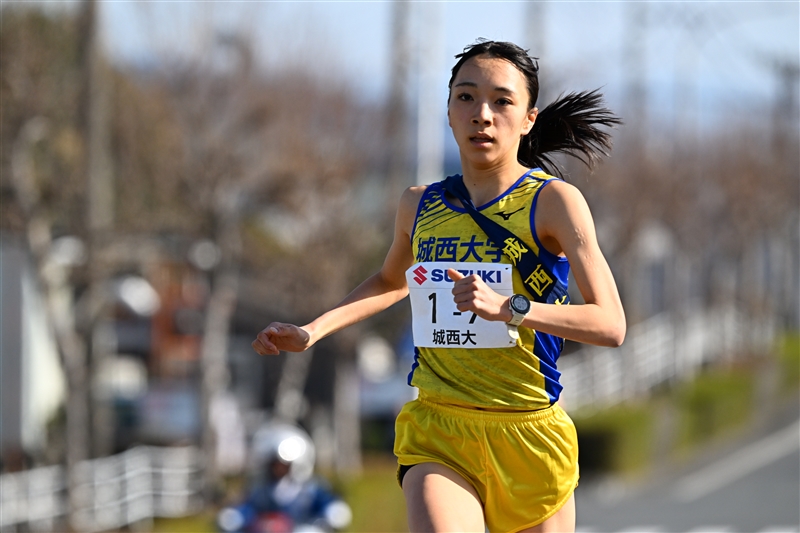城西大が2冠達成！2区・本間香が区間新、順位下げるも7区で再逆転／富士山女子駅伝