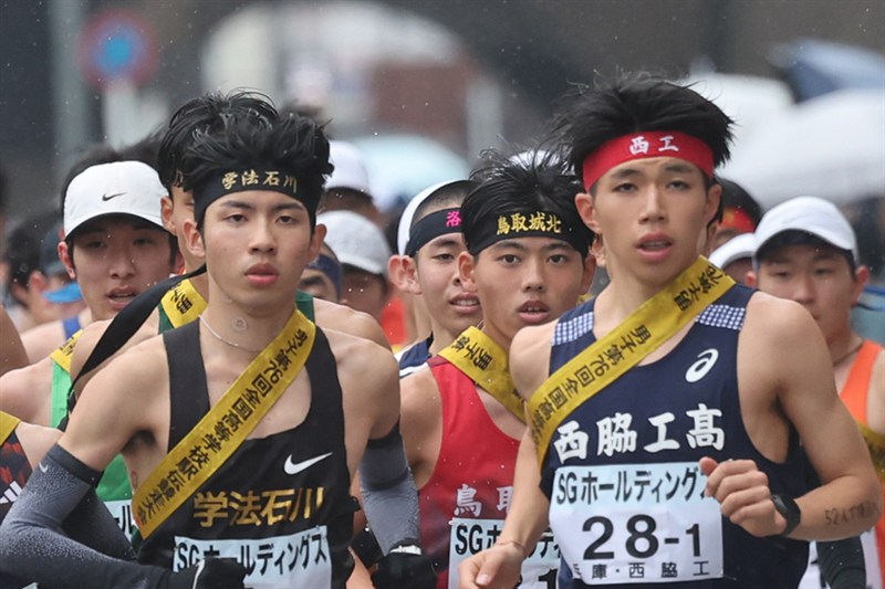 “史上最速”の1区は学法石川・増子陽太が28分20秒！「自分の役目を果たせた」 新妻、本田とともに早大へ／全国高校駅伝・男子