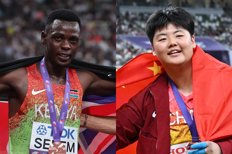 WAライジングスター賞に3000m障害・セレムとハンマー投・張家楽 ベルギーのヴァン・デ・ベルデにフェアプレー賞