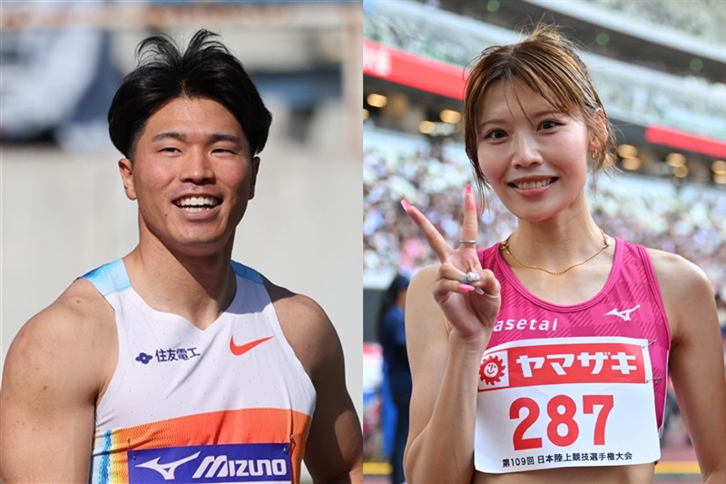 東京世界陸上代表・小池祐貴と中島ひとみが人気番組「逃走中」に参戦！ 自慢のスプリントで逃げ切りなるか