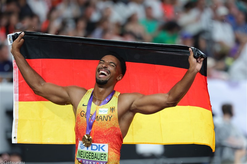 東京世界陸上十種競技金メダルのノイゲバウアーが年間最優秀選手に選出