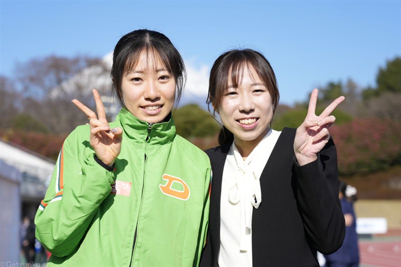 赤﨑優花が妹・鈴木彩花にエール「ちゃんとつないでと思って見ていた」大東大3区力走デビュー／富士山女子駅伝