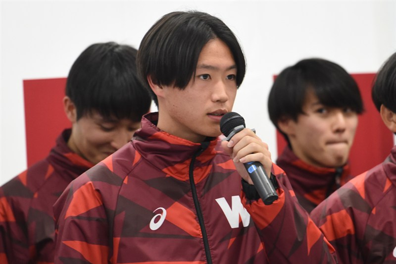 早大のルーキー・鈴木琉胤「少しずつトラックの頃に戻ってきた」 往路希望で「区間賞を狙う走りを」