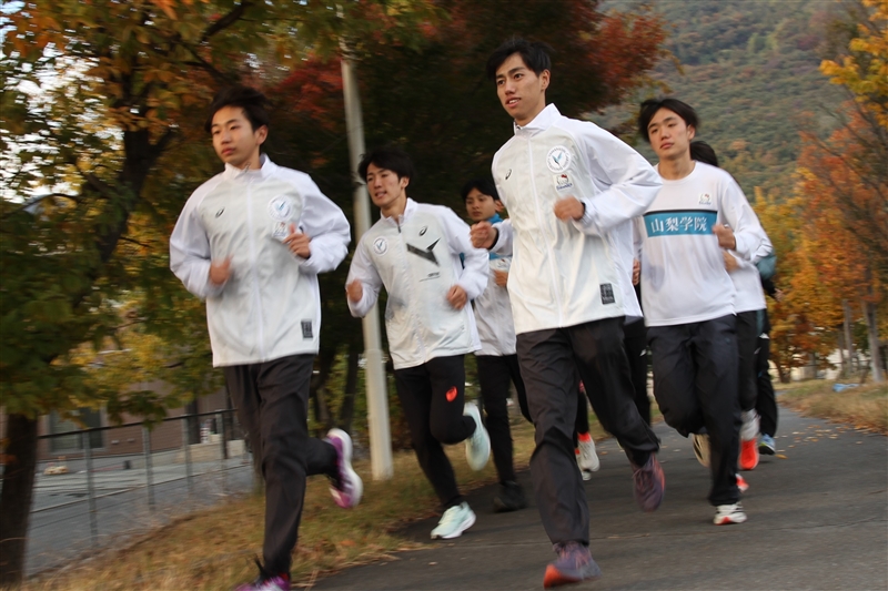 箱根駅伝Stories／前年より質・量ともに充実の山梨学大 主将の弓削征慶「今までより良い位置で走れる」