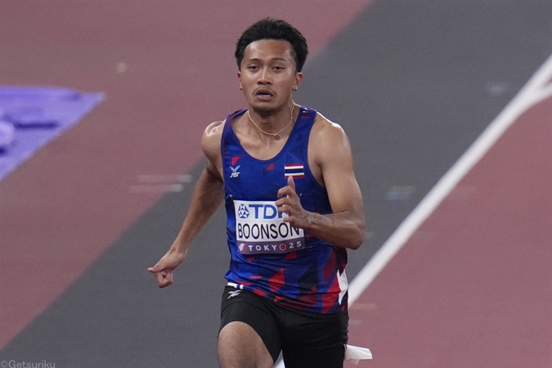 タイの19歳ブーンソンが100m9秒94!!!日本記録上回るアジア歴代3位、U20世界選手権2大会ファイナル