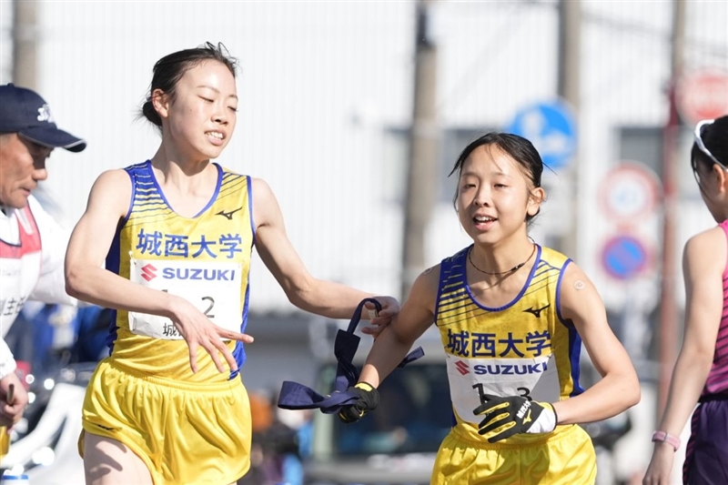 城西大が2時間22分35秒で初V!! 東北福祉大が過去最高2位、大東大は3位 名城大、立命大は中盤追い上げ／富士山女子駅伝