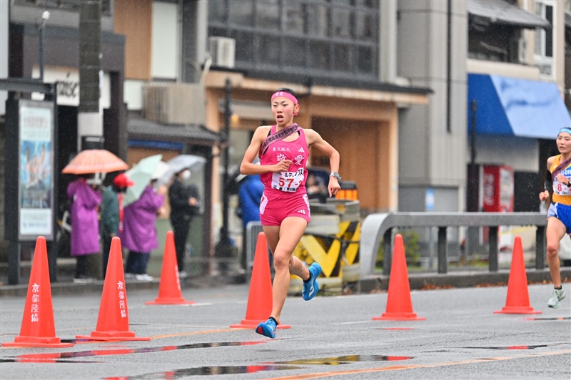 800m日本記録保持者・久保凛が最後の都大路で9人抜きの激走！ ／全国高校駅伝・女子