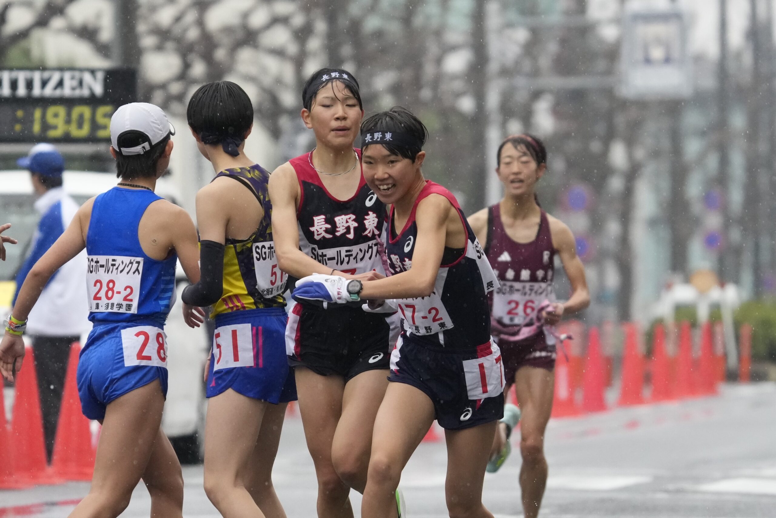 長野東、史上4校目の2連覇!!1区から譲らず、大会歴代2位の1時間6分30秒／全国高校駅伝・女子