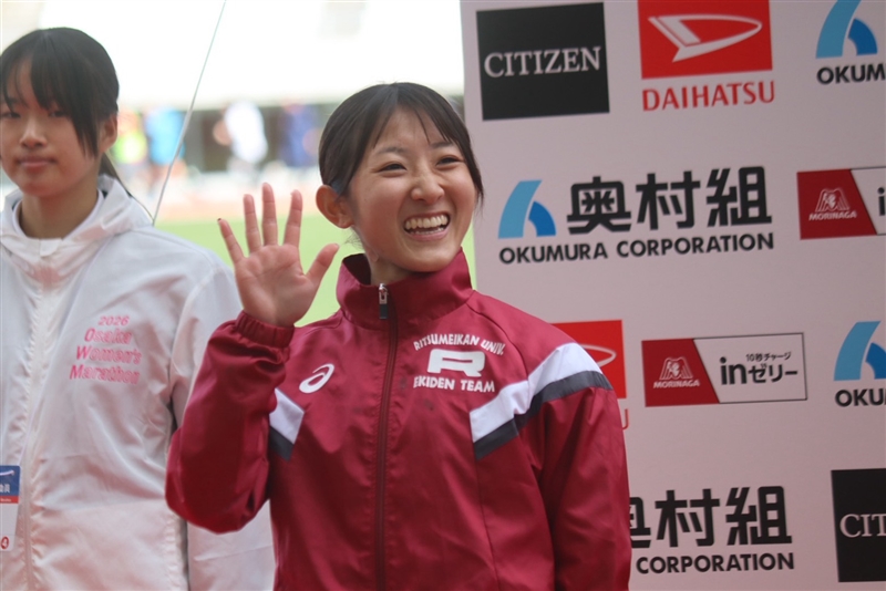 立命大・土屋舞琴が関西学生新の1時間9分32秒「2年後にマラソンに挑戦したい」／関西学生ハーフ