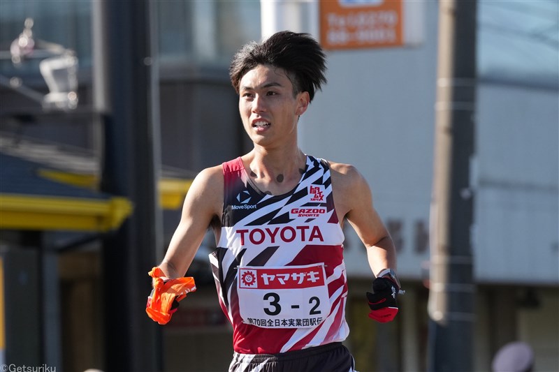 トヨタ自動車2区・鈴木芽吹 チームの優勝逃し「申し訳ない」1万m日本記録保持者が悔し涙／ニューイヤー駅伝