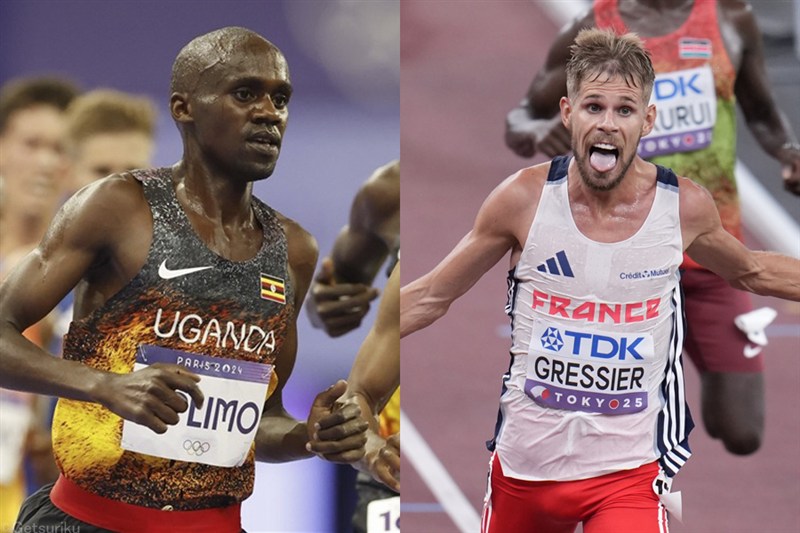 世界クロカンのエントリー発表！ 連覇目指すキプリモ、世界陸上1万m王者グレシエ、パリ銀のアレガウィらが対決