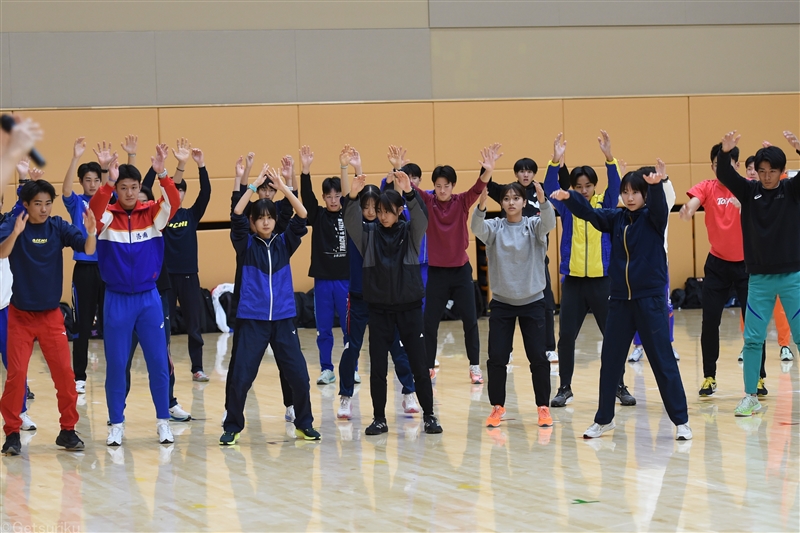 110mH・古賀ジェレミー、100m・清水空跳らU20世代トップ選手が合宿！ U16も含めて約90人参加