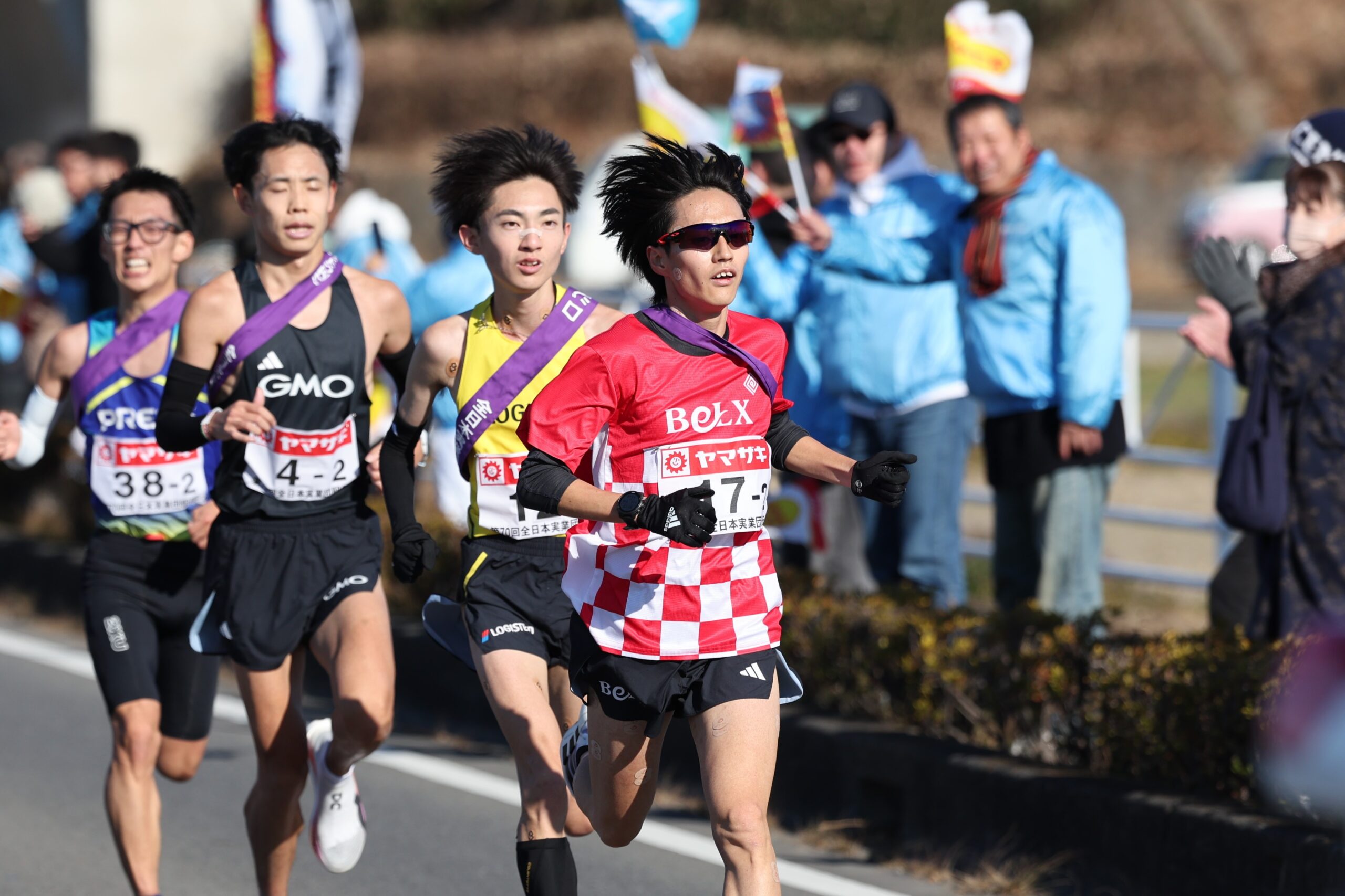 エース区間・2区はサンベルクスの吉田響が区間賞！22人抜き・区間新の激走「今日この日のためにやってきた」／ニューイヤー駅伝