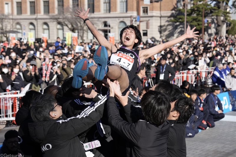 新王者GMOインターネットグループ！「後半勝負」も前半から他を圧倒「No.1」勝ち取った攻めの走り／ニューイヤー駅伝