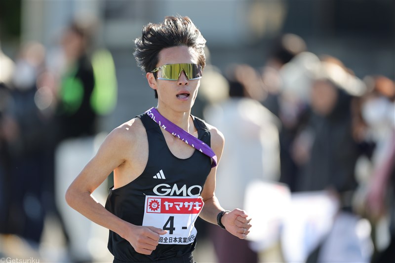 GMOのスーパールーキー・太田蒼生「同期に刺激を受けた」区間新で首位堅守／ニューイヤー駅伝