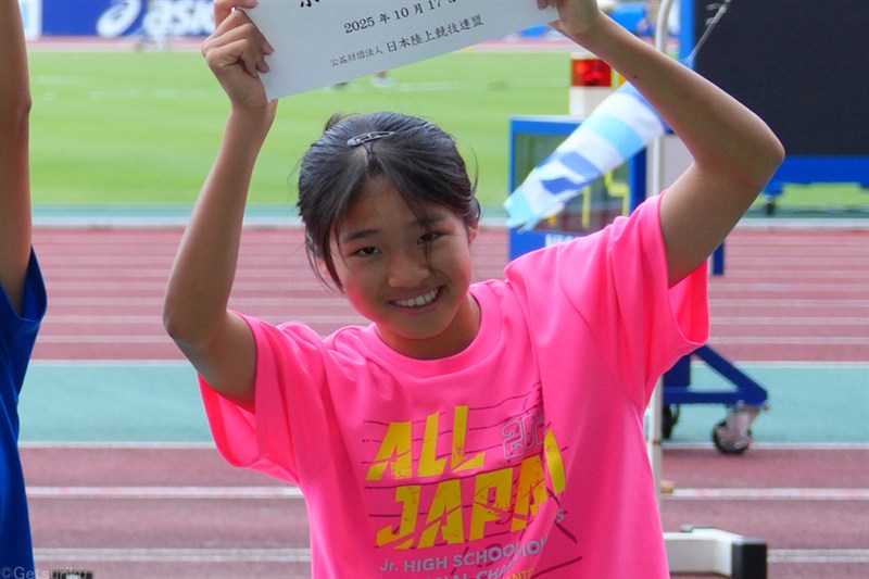 【女子棒高跳】伊藤来莉（大砂土中1埼玉） 3m60＝中1最高