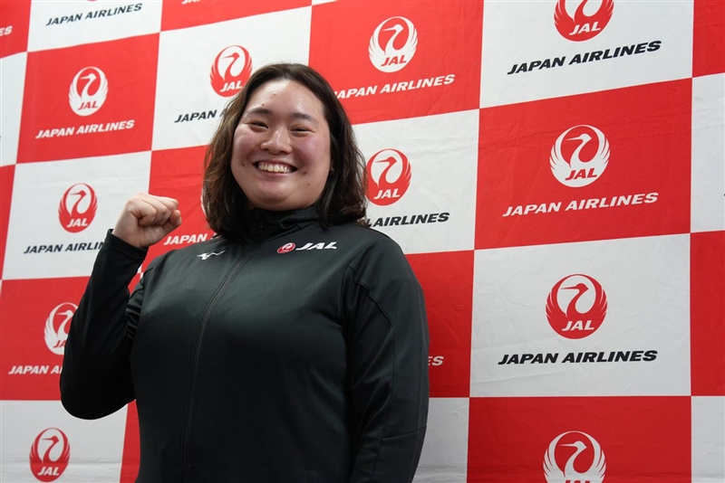 北口榛花が南アフリカへ「世界一を取ってもさらに成長したい」世界記録保持者ゼレズニーのキャンプ合流