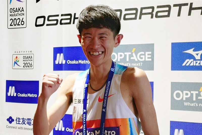 日本人2位で復調の山下一貴「久しぶりにマラソンができた」と笑顔／大阪マラソン