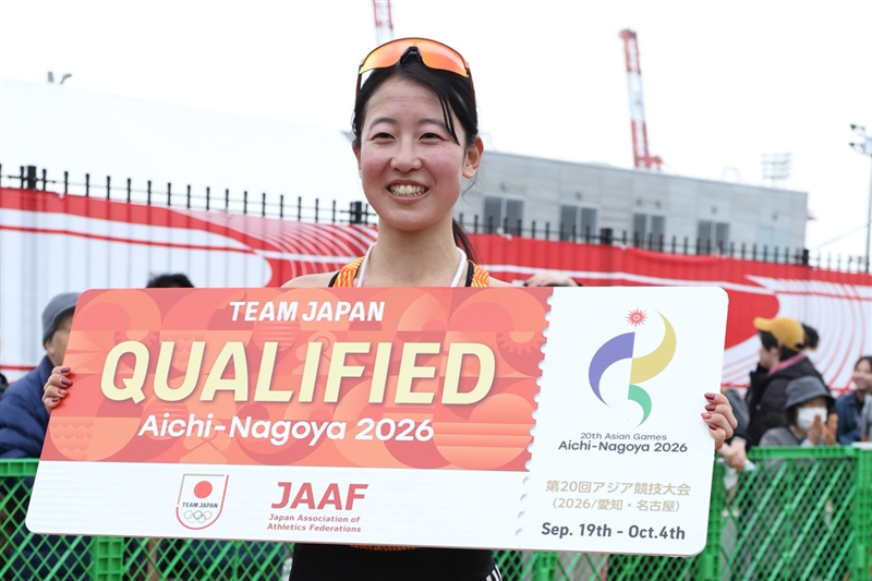 梅野倖子が女子初Vでアジア大会代表内定「練習が身について結果を出せた」／日本選手権ハーフ競歩