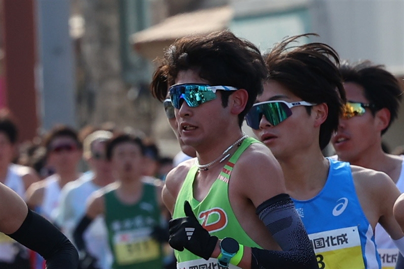 3位は大東大・大濱逞真 集団で力を溜め「最後は競り負けないことだけ考えた」／日本学生ハーフ