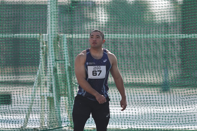 幸長慎一 円盤投大会新Vにも納得せず 今季は「日本記録に近い投てき目指す」／JAG大崎