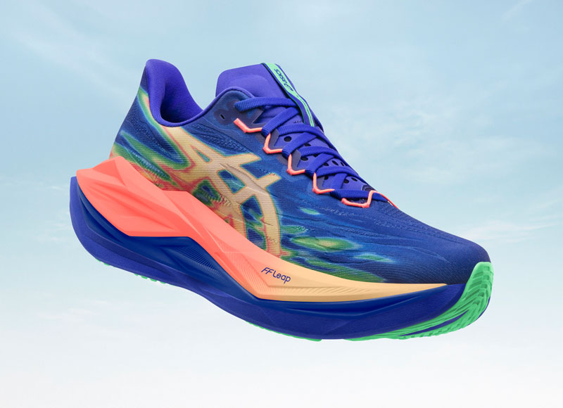 アシックスから軽やかに弾むような反発性を追求したランニングシューズ「SUPERBLAST 3」が登場！