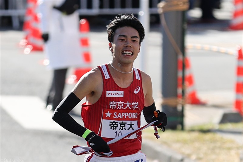 帝京大・尾崎仁哉が1時間2分04秒で優勝！ 2位の福冨翔ら青学大勢が4人入賞 駒大・牟田凜太が3位／神奈川マラソン