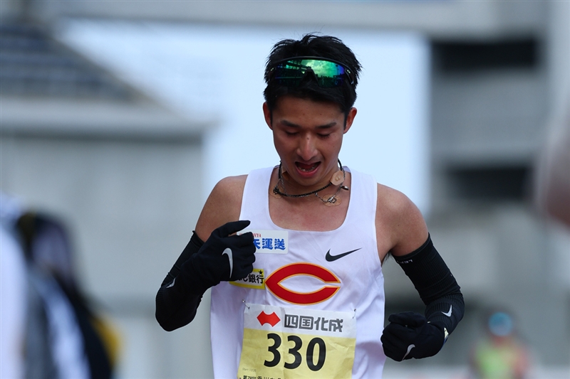 中大・佐藤大介が優勝！日本人学生歴代7位の1時間0分40秒、2位は順大・山本、3位は大東大・大濱／日本学生ハーフ