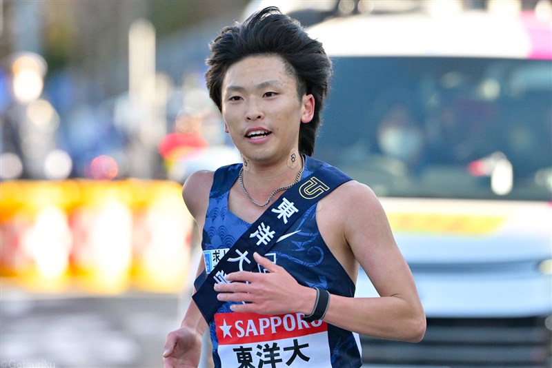 東洋大・西村真周が2時間16分14秒で優勝！地元で初マラソン経験／北九州マラソン