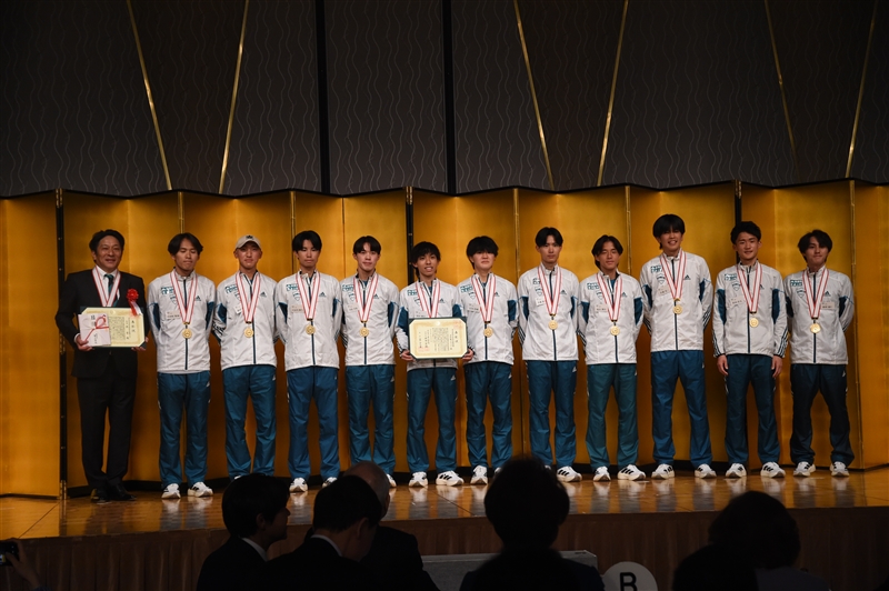 箱根駅伝V3の青学大が優勝祝勝会！ 「心と身体が結んだ結果」 約1800人が集まる