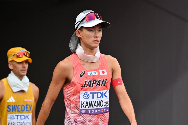 競歩の川野将虎がサブスリーで完歩 世界選手権2大会連続メダリスト／延岡西日本マラソン