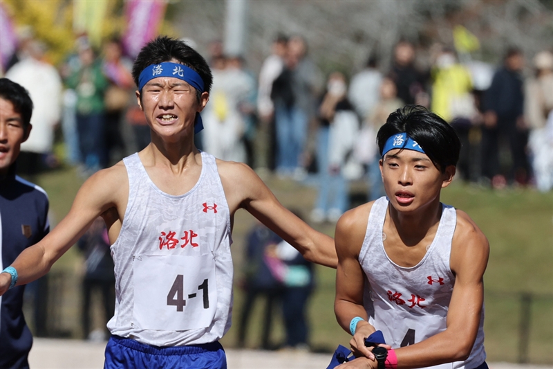 洛北が初優勝！4区で首位奪取、そのまま独走 九州学院が2位、地元・須磨学園が3位／西脇多可高校新人駅伝
