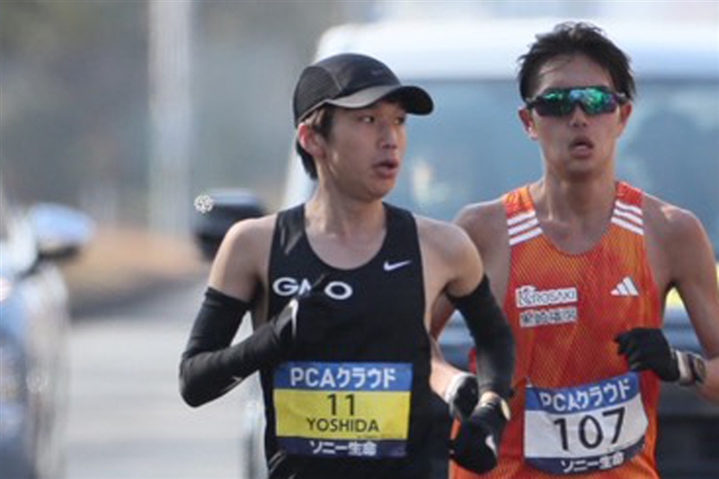 吉田祐也が日本代表、先輩の意地！「冷静に走れた」狙い通りのMGC切符／別府大分毎日マラソン