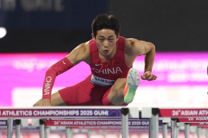 60mH劉俊茜が7秒53の大会新で優勝 棒高跳・オビエナ、砲丸投・宋佳媛ら世界のメダリストが実力発揮／アジア室内