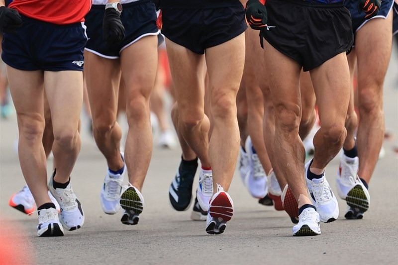 秋のアジア大会を想定して名古屋市内の特設コースでテスト競技会