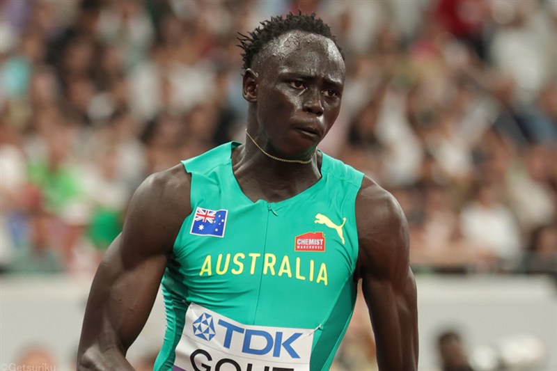 18歳ガウト・ガウトが100m10秒00！ 自己新＆U20オセアニア新記録でシーズンイン！