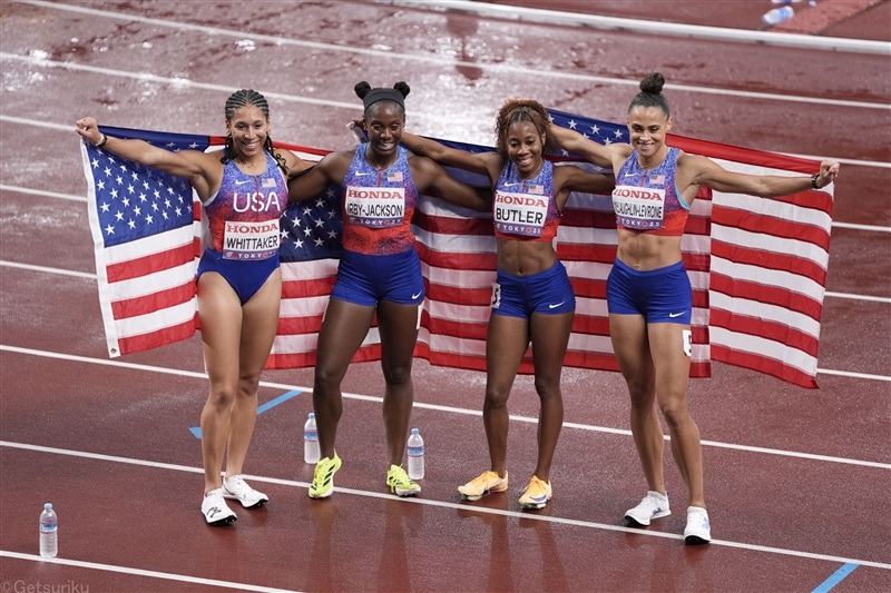米国が5月の世界リレー男女4×400mリレー派遣見送りへ トップ選手が参加を希望せず
