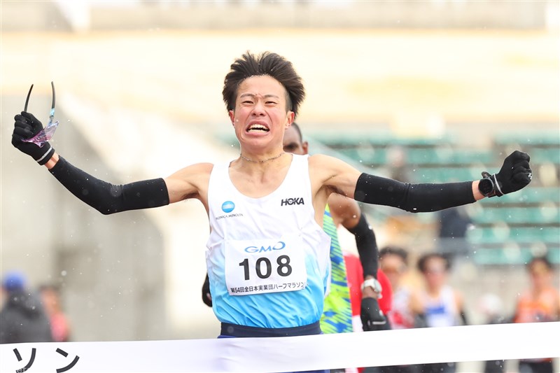 東アジアハーフマラソン 男子は平山大雅が日本勢初の金メダル 女子の中地こころは4位