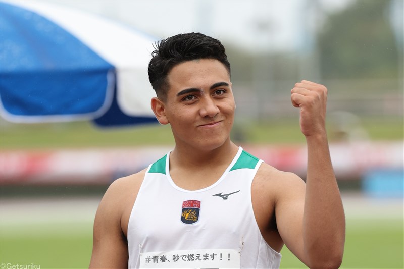 【男子円盤投】藤井勇介（名古屋大谷高2）50m41＝高2歴代8位