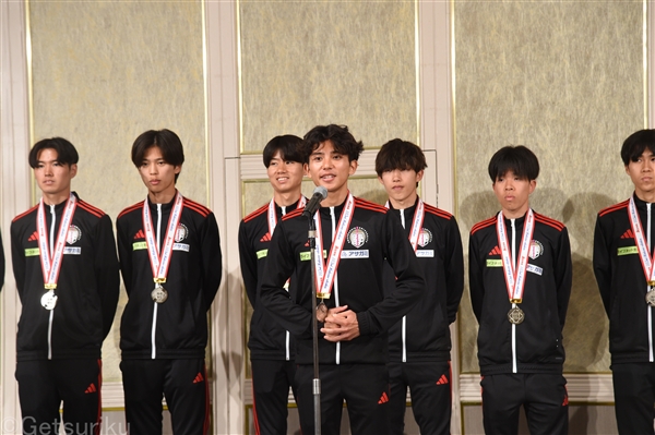 箱根駅伝総合2位・國學院大の報告会に約500人！ 前主将・上原琉翔「新しい一歩を踏み出した結果」