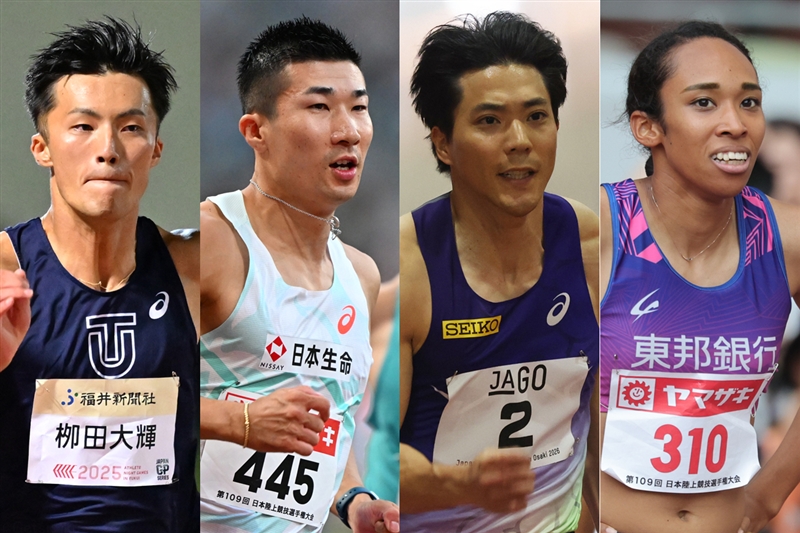 出雲陸上に桐生祥秀、栁田大輝、山縣亮太、井戸アビゲイル風果ら、スプリントのトップ選手が多数エントリー！