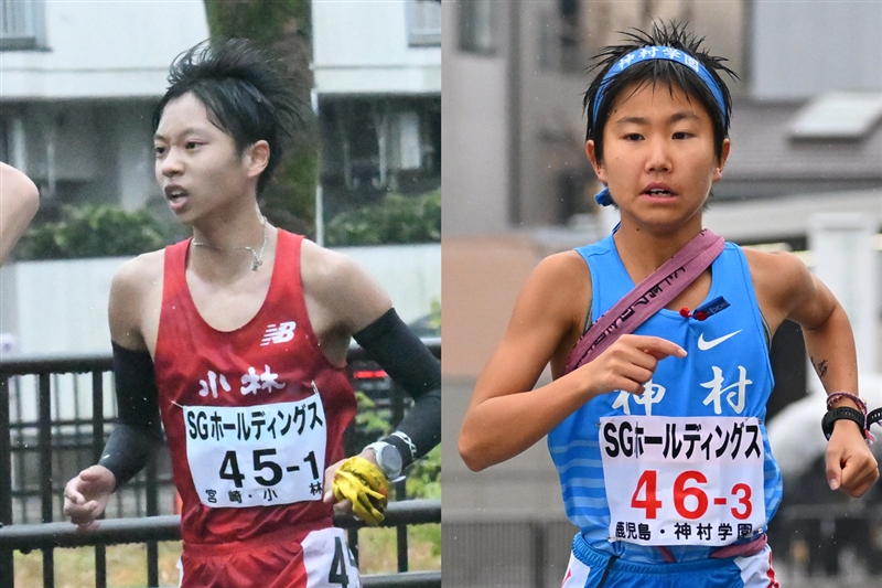 男子・小林が大会新で26年ぶりV 女子は神村学園がオール区間賞の完全優勝／阿久根市長旗九州選抜高校駅伝