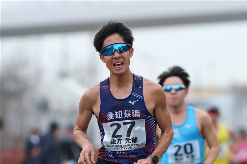 諏方元郁がうれしい初タイトルでアジア大会内定／日本選手権マラソン競歩