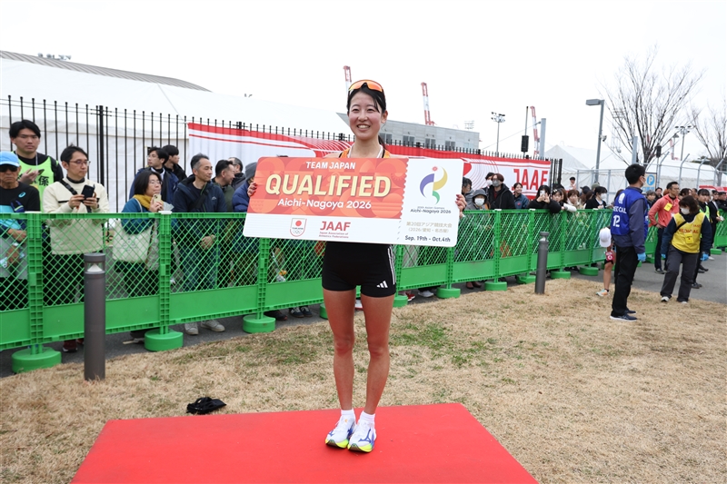 梅野倖子がハーフに続いて2冠達成 2種目でアジア大会代表内定／日本選手権マラソン競歩