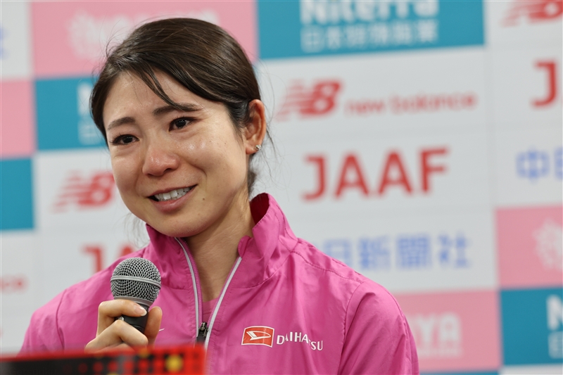 大森菜月 大幅自己ベストで涙のMGC初切符「あきらめなかった自分が誇り」／名古屋ウィメンズマラソン