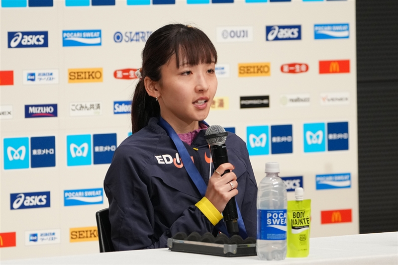 有終の日本人トップ！細田あい「本当に幸せ」今後はエディオン在籍のまま「何か関われれば」／東京マラソン